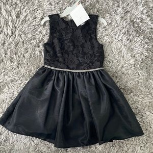 BCBG Gurls black formal short dress